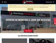 Tablet Screenshot of gamboaocasion.com